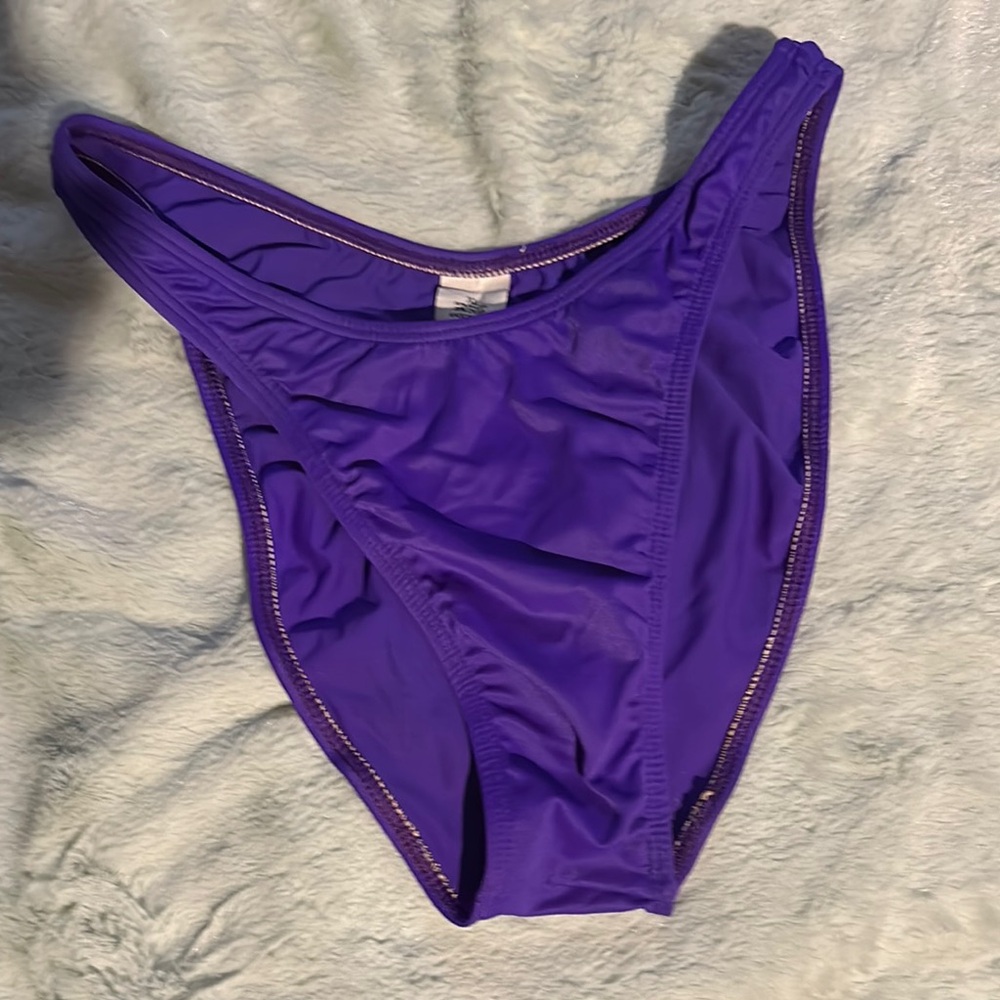 Vibrant Purple Bikini Bottom Size XL